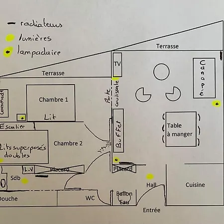 Paris-plage Face Mer, Prox Rue St Jean Appartamento